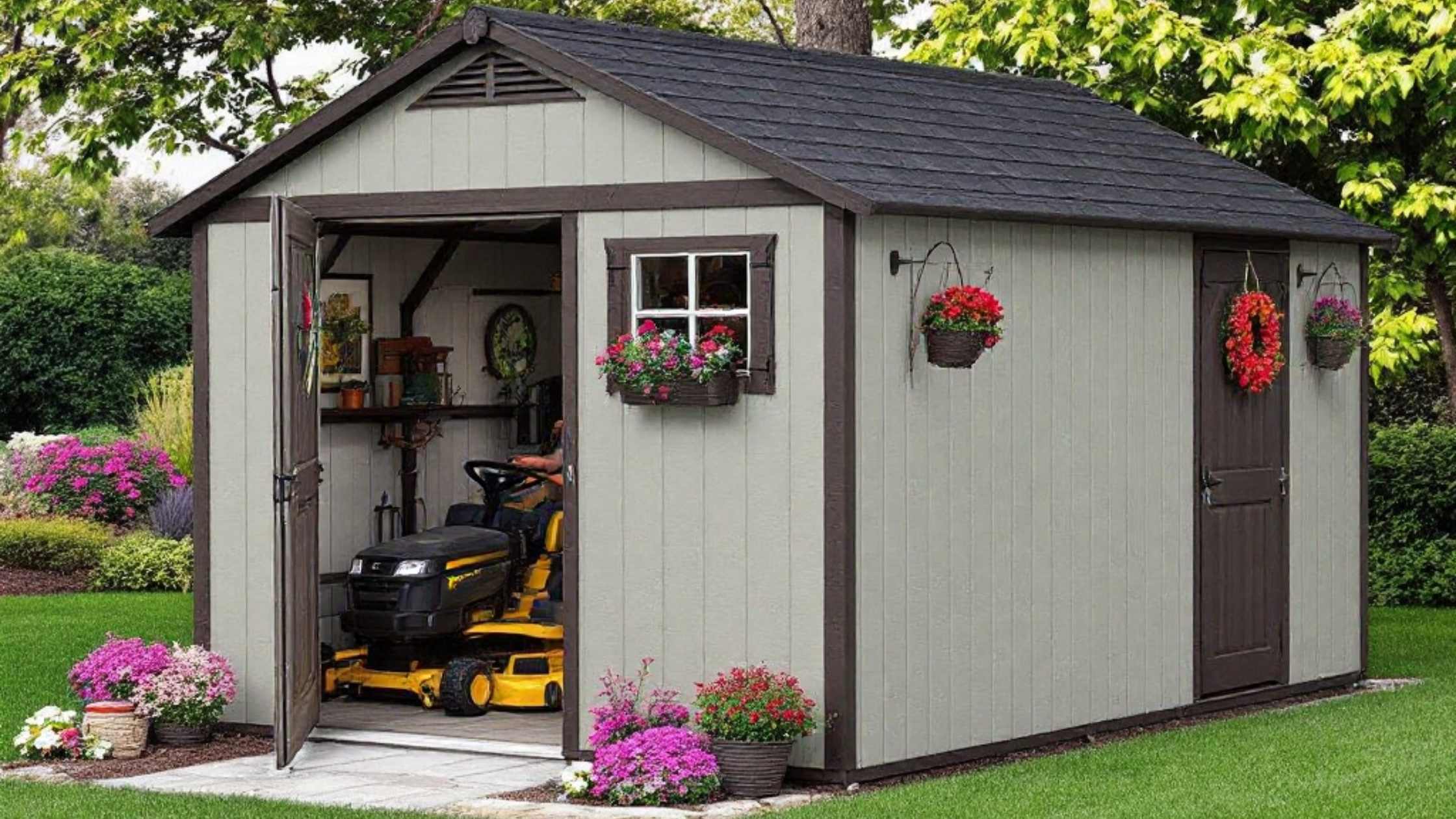 Top 10 Best Riding lawn mower shed of 2025