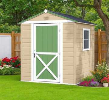 Arrow Hamlet Steel Storage Shed