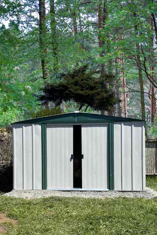 Arrow Hamlet Steel Storage Shed