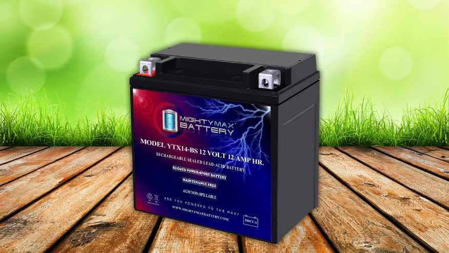 Mighty Max YTX14-BS Battery