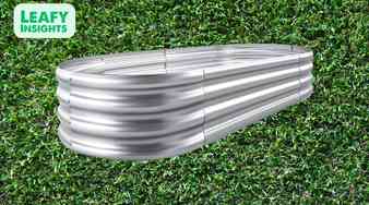 Land Guard Galvanized Raised Garden Bed Kit