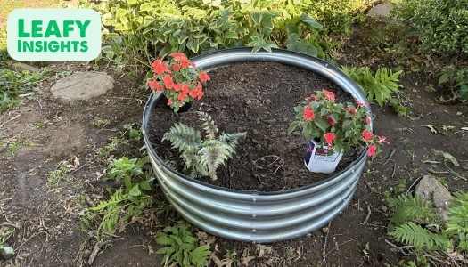 Land Guard 8x4x1ft Galvanized Raised Garden Bed Kit